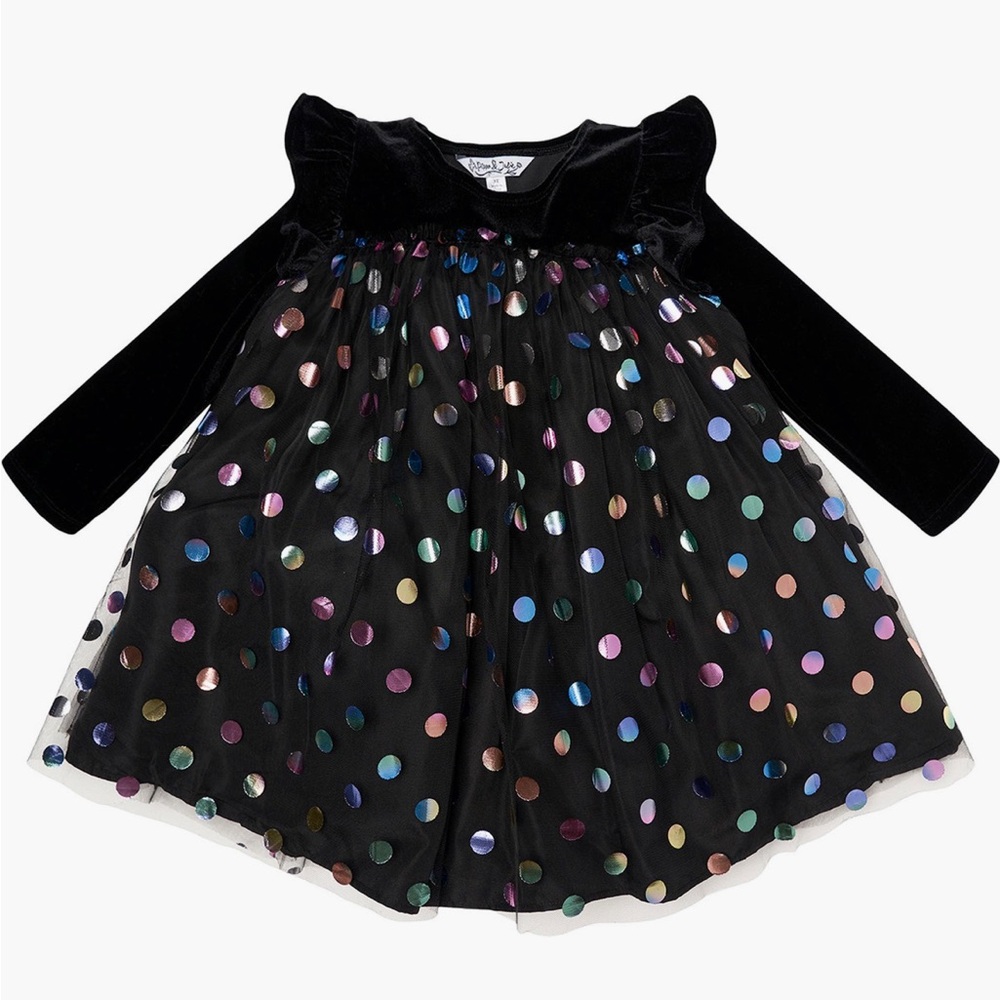 Pippa and Julie Black dress